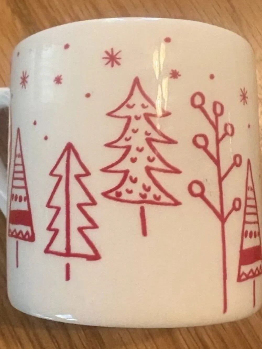 Sur La Table Christmas Holiday Espresso Cup Xmas Tree - V
